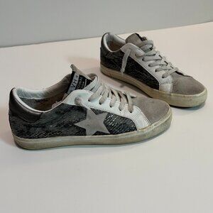 Vintage Havana "Kate - Pewter Snake" Casual Sneakers
